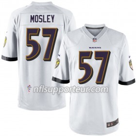 Maillot Homme Baltimore Ravens C.J. Mosley 57 Nike Blanc
